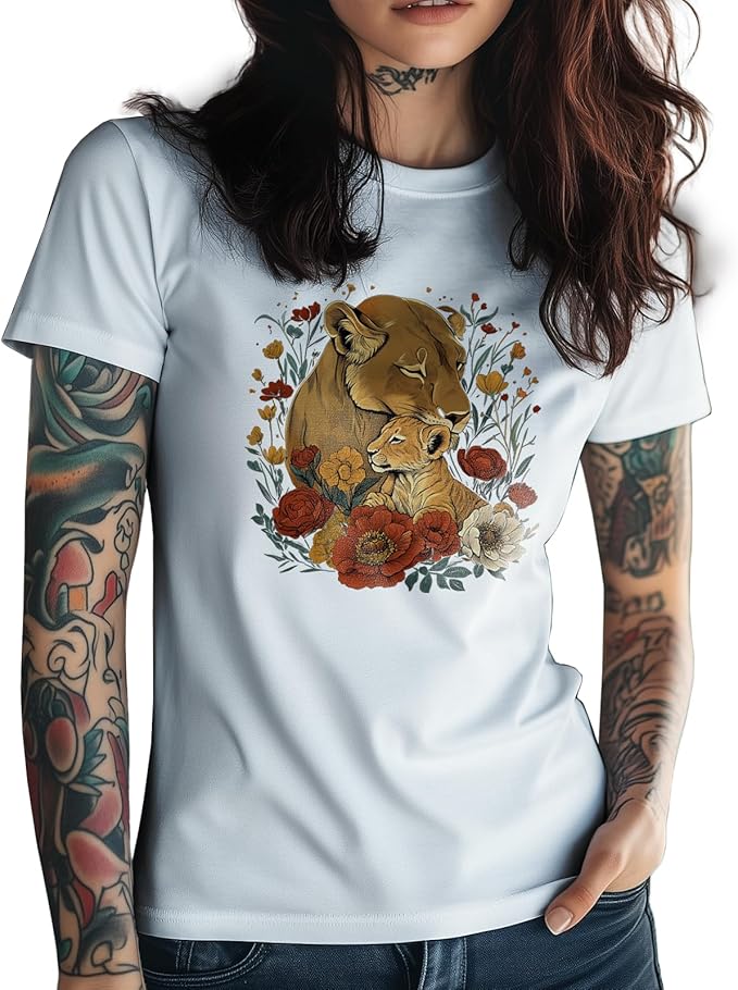 Cute Graphic T-Shirts for Women Crewneck Short Sleeve Tees Vintage Y2K Tops Loose Casual Summer Boho Outfits