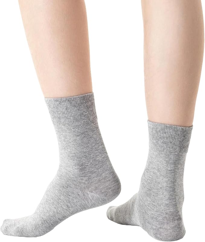 Losa Kute Super Soft Crew Socks Cozy Causal Athletic Socks 6 Pairs