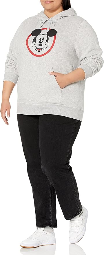 Amazon Essentials Disney | Marvel | Star Wars | Princess Women's Fleece Pullover Hoodie Sweatshirts (Available in Plus Size)