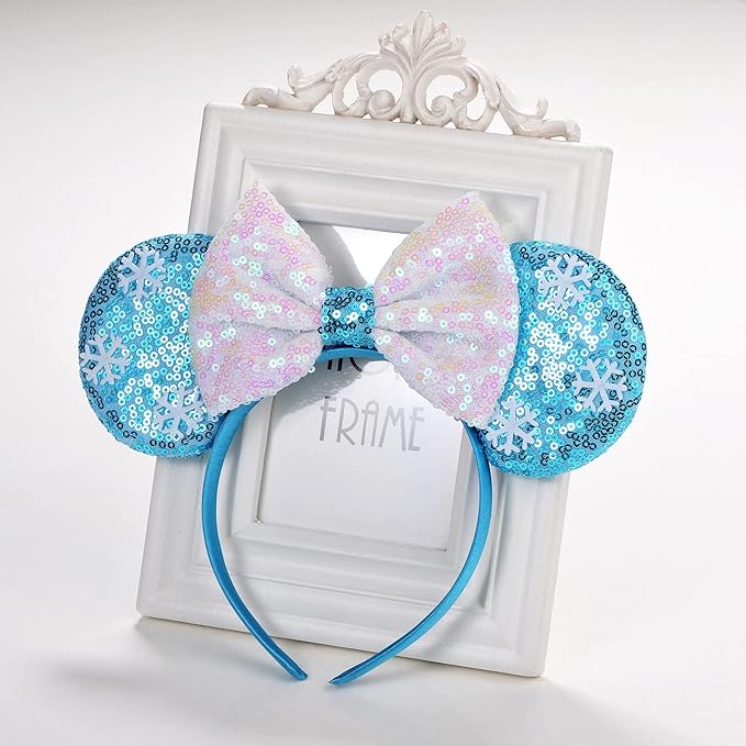 Eisyaa Mouse Ears Bow Headbands