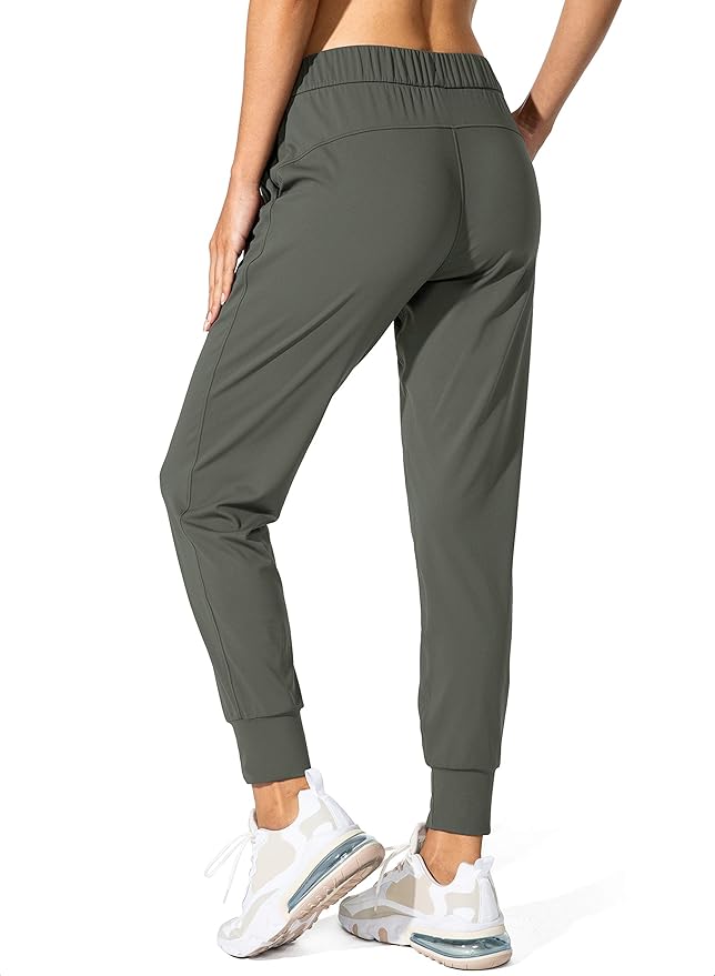 SANTINY Women's Joggers Pants Pockets Drawstring Running Sweatpants for Women Lounge Workout Jogging