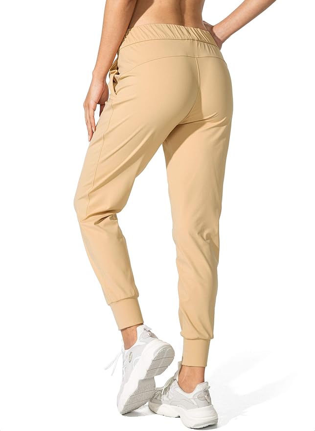 SANTINY Women's Joggers Pants Pockets Drawstring Running Sweatpants for Women Lounge Workout Jogging