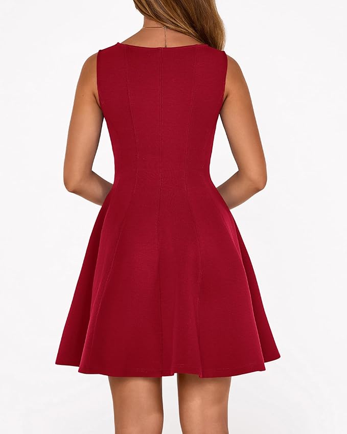 BTFBM Spring Dresses for Women 2026 Elegant Classy A Line Casual Graduation Business Work Party Cocktail Short Dress