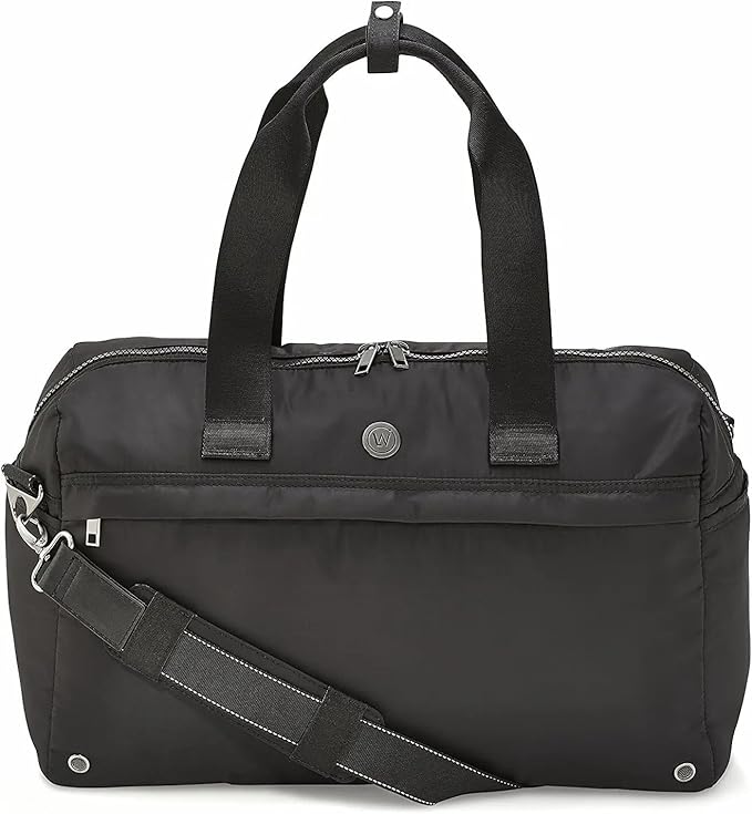 Live Well 360 Core 2.0 Fitness Bag - Stylish Sports Duffel Bag for Gym, Yoga, Work, Daily Commute, Travel & Weekend Getaway