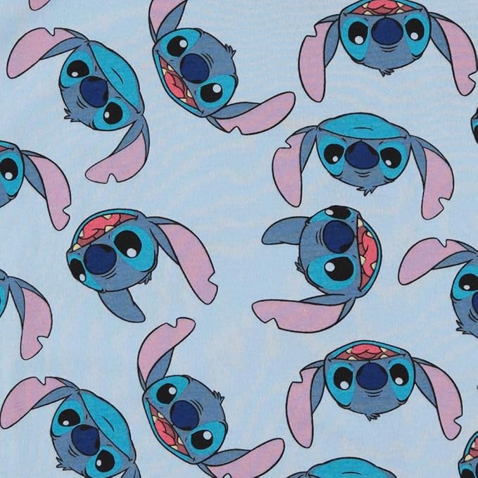 Disney Ladies Lilo and Stitch Shirt - Ladies Classic Lilo and Stitch Tee - Lilo and Stitch Short Sleeve Skimmer Crop Top Tee