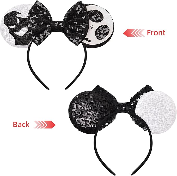 Eisyaa Mouse Ears Bow Headbands