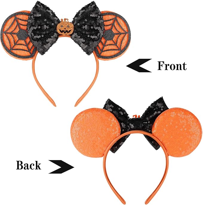 FANYITY Mouse Ears, Sequin Mouse Ears Headband for Boys Girls Women (ZZW)
