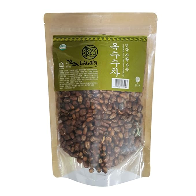 GAGOPA Korean Ingredients Expertly Dried and Roasted Caffein-Free Natural and Healthy Herbal Tea Grown in South Korea Pure with Rich Flavor (Roasted Corn)