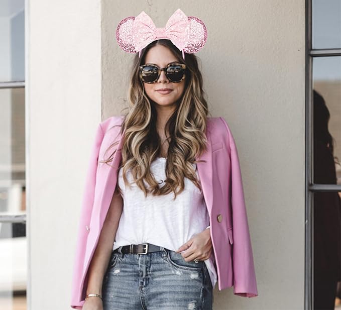Eisyaa Mouse Ears Bow Headbands