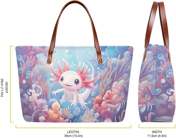Womens Zip Up Tote Handbag Daisy Print Large Capacity Tote Purse Handbag Big Tote Bag Purse For Work Laptop