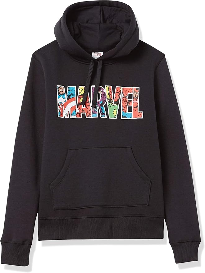 Amazon Essentials Disney | Marvel | Star Wars | Princess Women's Fleece Pullover Hoodie Sweatshirts (Available in Plus Size)