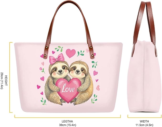 Womens Zip Up Tote Handbag Daisy Print Large Capacity Tote Purse Handbag Big Tote Bag Purse For Work Laptop