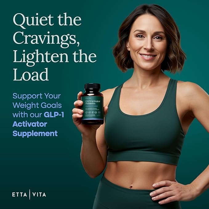 GLP-1 Supplement for Weight Loss & Appetite Control for Men and Women with Akkermansia, Berberine, Inulin, EGCG, Resveratrol, Hops, Polyphenols - Supports Digestion, Hunger, Cravings, Gut Health