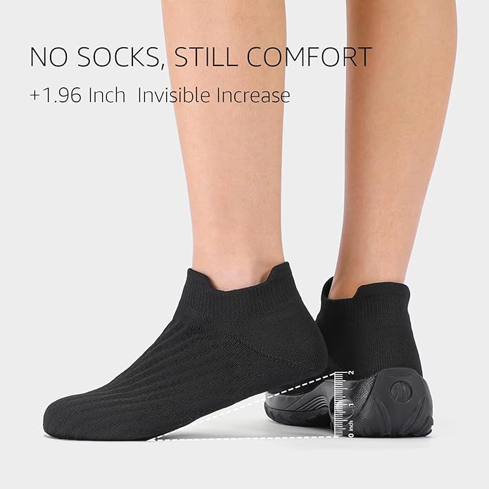 HKR Women's Walking Shoes Arch Support Non Slip Work Shoes Breathable Knit Upper Lightweight for Plantar Fasciitis