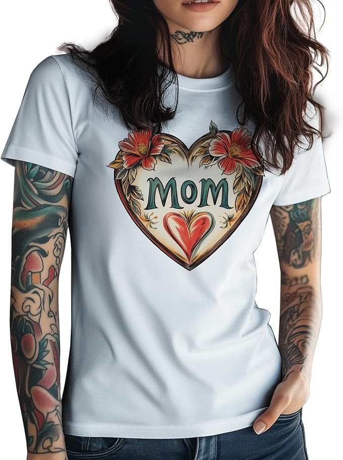 Cute Graphic T-Shirts for Women Crewneck Short Sleeve Tees Vintage Y2K Tops Loose Casual Summer Boho Outfits