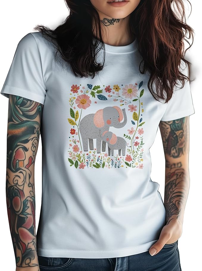 Cute Graphic T-Shirts for Women Crewneck Short Sleeve Tees Vintage Y2K Tops Loose Casual Summer Boho Outfits