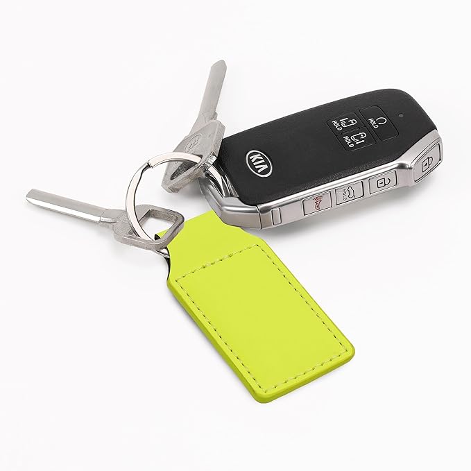 LaserGram Rectangle Keychain, Flag of South Korea, Personalized Engraving Included