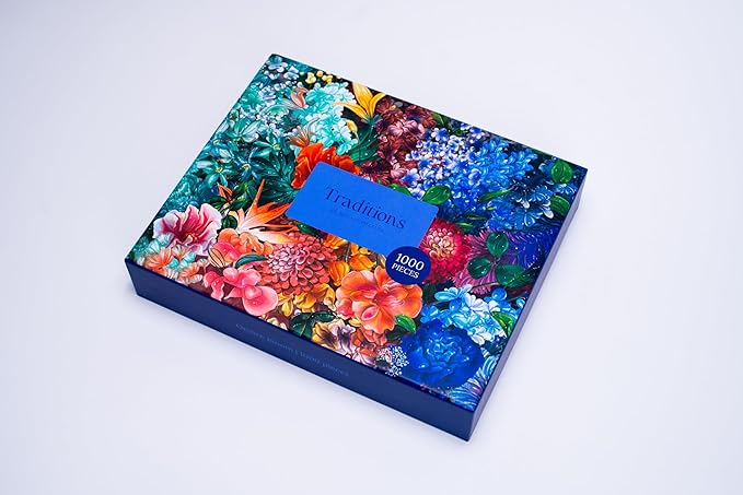 MOSAIC PUZZLES Ombre Bloom Puzzles for Adults - Premium Jigsaw Puzzles, 1000 Pieces
