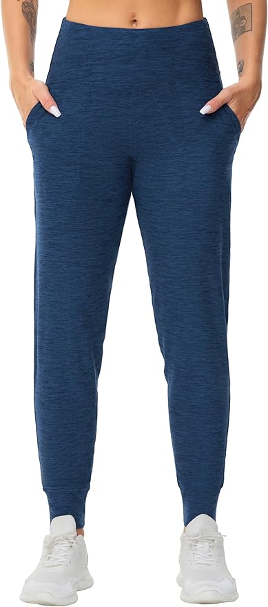 THE GYM PEOPLE Women's Joggers Pants Lightweight Athletic Leggings Tapered Lounge Pants for Workout, Yoga, Running