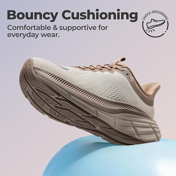 NORTIV 8 Women's Hands Free Slip On Walking Running Shoes Cushion Comfortable Tennis Shoes Non-Slip Workout Gym Sports Athletic Fashion Sneakers