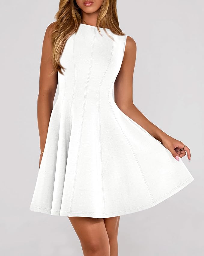 BTFBM Spring Dresses for Women 2026 Elegant Classy A Line Casual Graduation Business Work Party Cocktail Short Dress