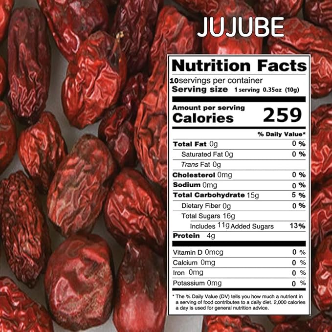 GAGOPA Dried Jujube Fruit – 100% Korean Red Dates, Naturally Sweet Flavor, Perfect for Tea, Soups & Samgyetang, Caffeine-Free Herbal Ingredient, 100g Pack