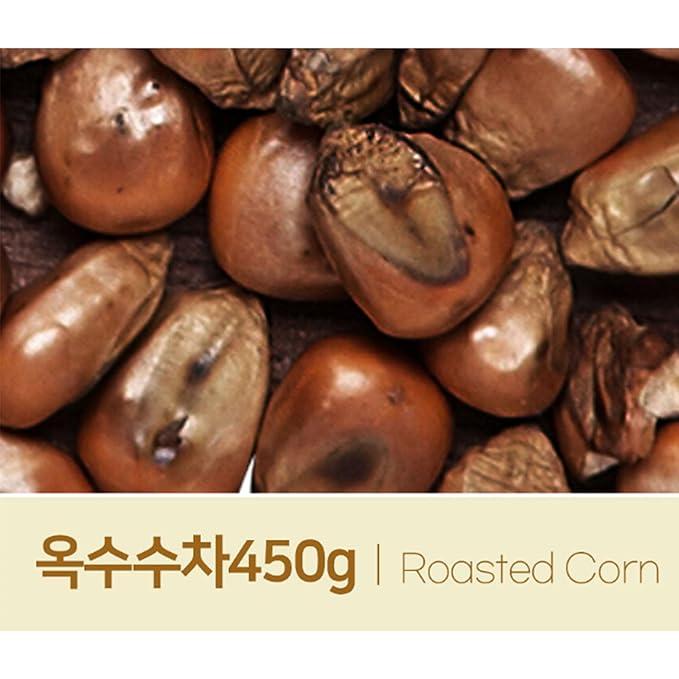 GAGOPA Korean Ingredients Expertly Dried and Roasted Caffein-Free Natural and Healthy Herbal Tea Grown in South Korea Pure with Rich Flavor (Roasted Corn)