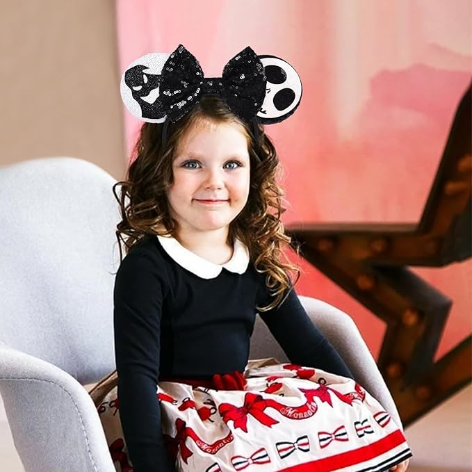 Eisyaa Mouse Ears Bow Headbands