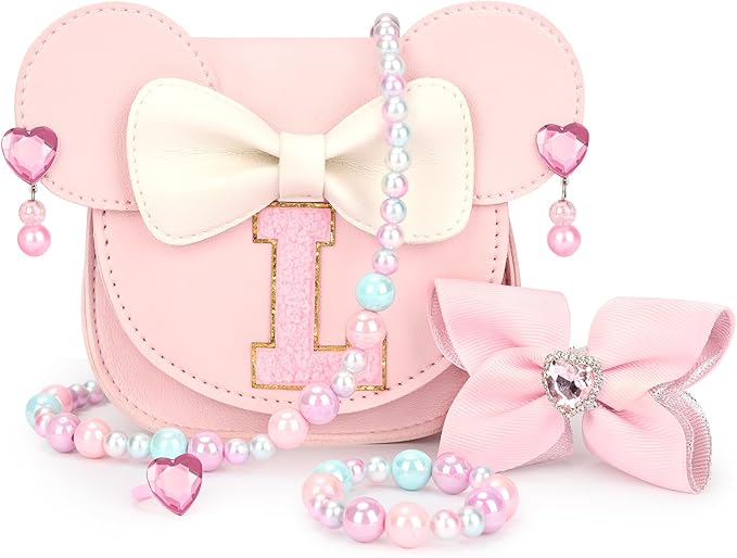 mibasies Toddler Purse Gifts for Girls: 3 Year Old Girl Gifts, Mouse Toys Purse Set