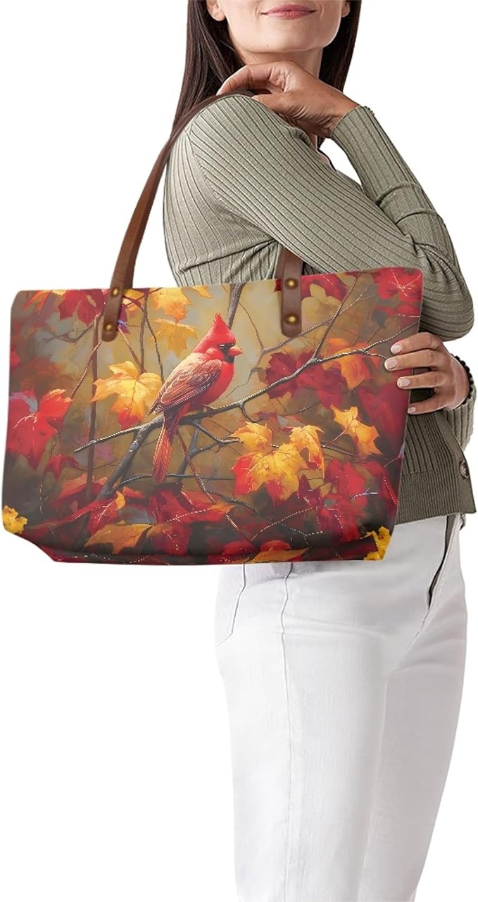 Womens Zip Up Tote Handbag Daisy Print Large Capacity Tote Purse Handbag Big Tote Bag Purse For Work Laptop