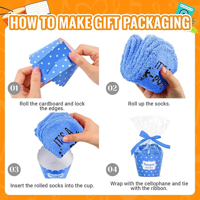 HAPPYPOP K-Pop Gifts for Women Men - Kpop Merch Korean Drama Gifts, Crazy Kpop & Music Socks
