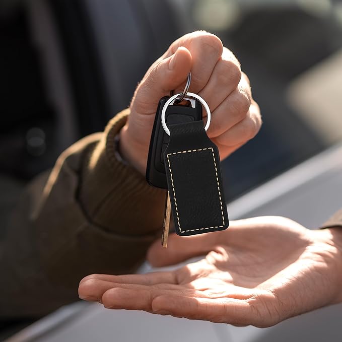 LaserGram Rectangle Keychain, Flag of South Korea, Personalized Engraving Included