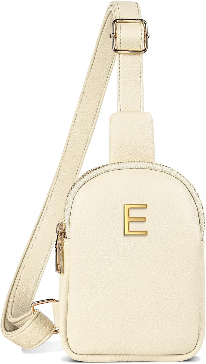 Birthday Gifts for 5 6 7 8 9 10 11 12 Year Old Girls, Initial Crossbody Bag for Girl, Tween Girls Trendy Stuff, Mini Sling Bag for Travel, Teen Girl Gifts Trendy Stuff, Small Everyday Bags