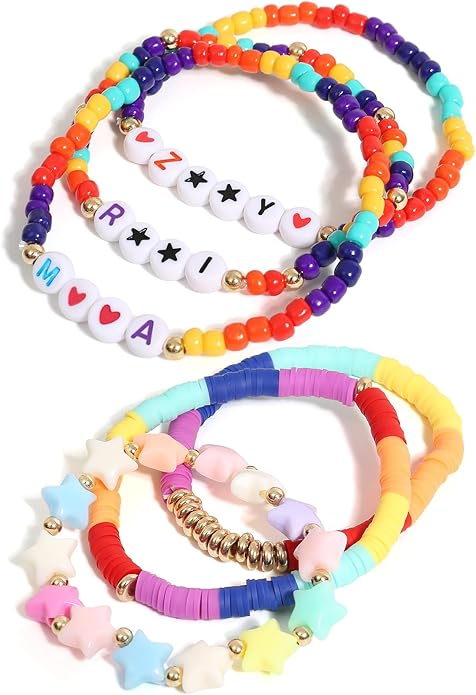 Phask for Korea-Pop Merch Bracelets Inspired Bracelets,Stackable Stretch Bracelets for Korea-Pop Stuff Fans Cosplay Outfit Gifts Accessories Jewelry Birthday Christmas