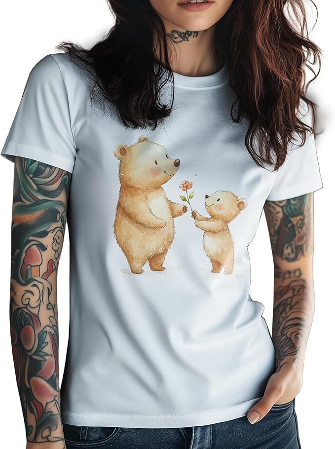Cute Graphic T-Shirts for Women Crewneck Short Sleeve Tees Vintage Y2K Tops Loose Casual Summer Boho Outfits