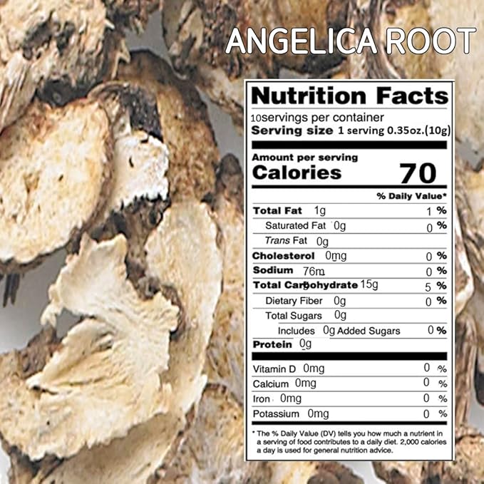 GAGOPA Korean Ingredients Expertly Dried and Roasted Caffein-Free Natural and Healthy Herbal Tea Grown in South Korea Pure with Rich Flavor (Dried Angelica Root)