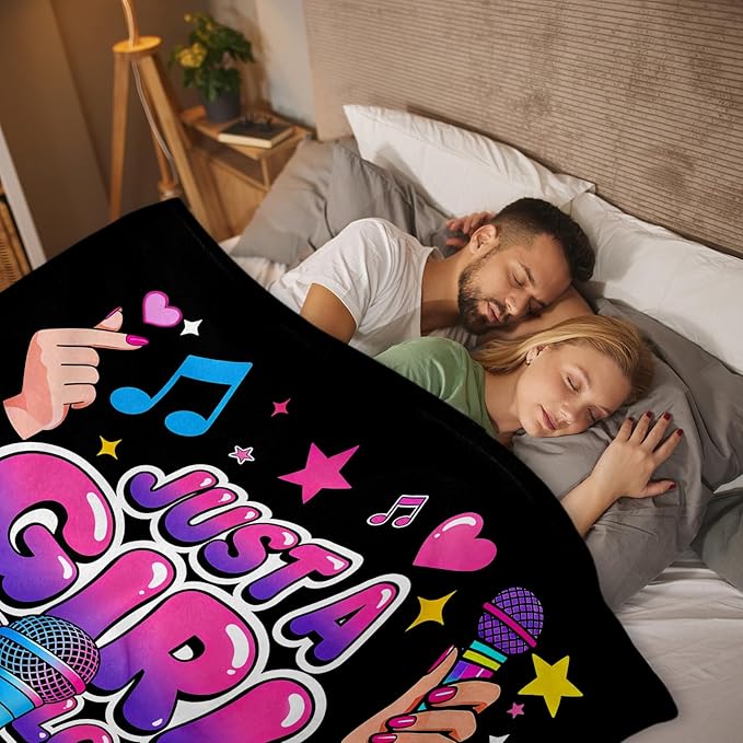 Kpop Blanket Gifts for K-Pop Fans - Super Soft Flannel Kpop Blankets for Girls Teen Fans Bedding Couch Sofa - Korean Kpop Merch Fandom Throw for Idol Lovers Dorm Decor Christmas (Style 05, 60 X 80)
