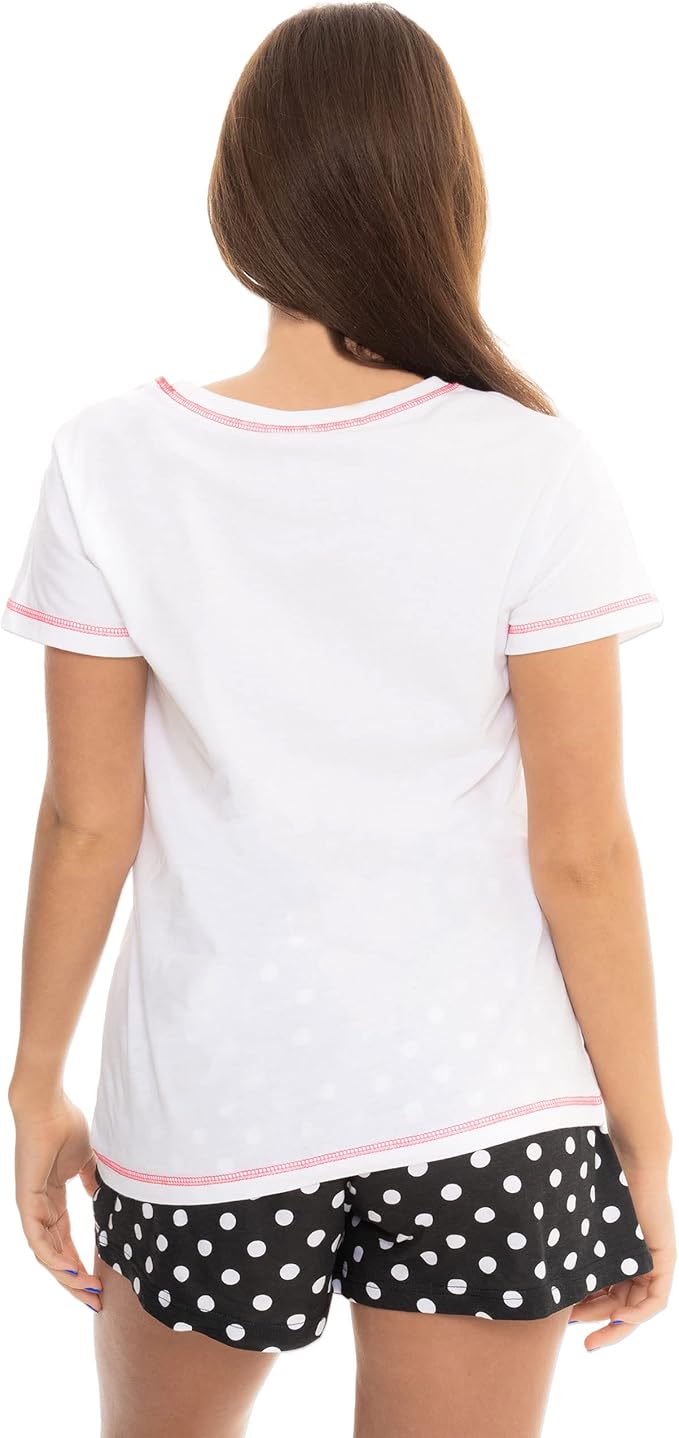 Disney Womens Minnie Mouse Short Pajamas
