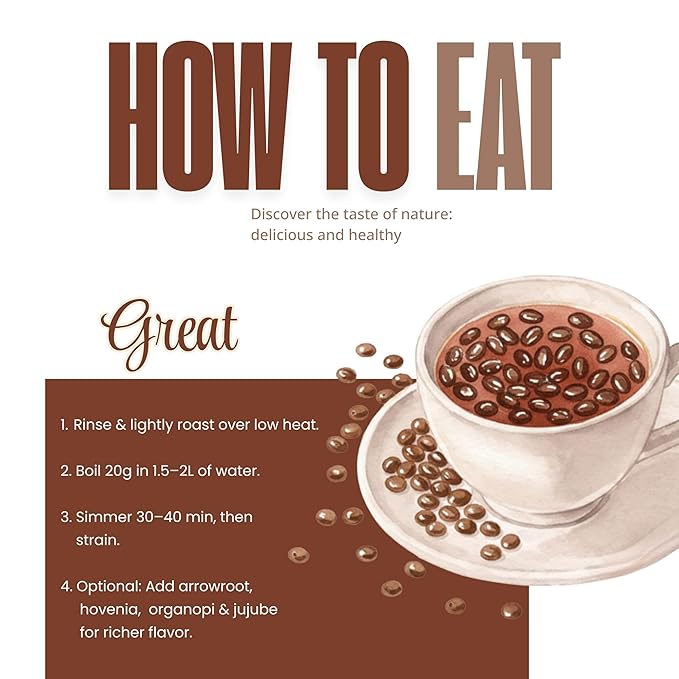 GAGOPA Korean Ingredients Expertly Dried and Roasted Caffein-Free Natural and Healthy Herbal Tea Grown in South Korea Pure with Rich Flavor (Cassia seed)