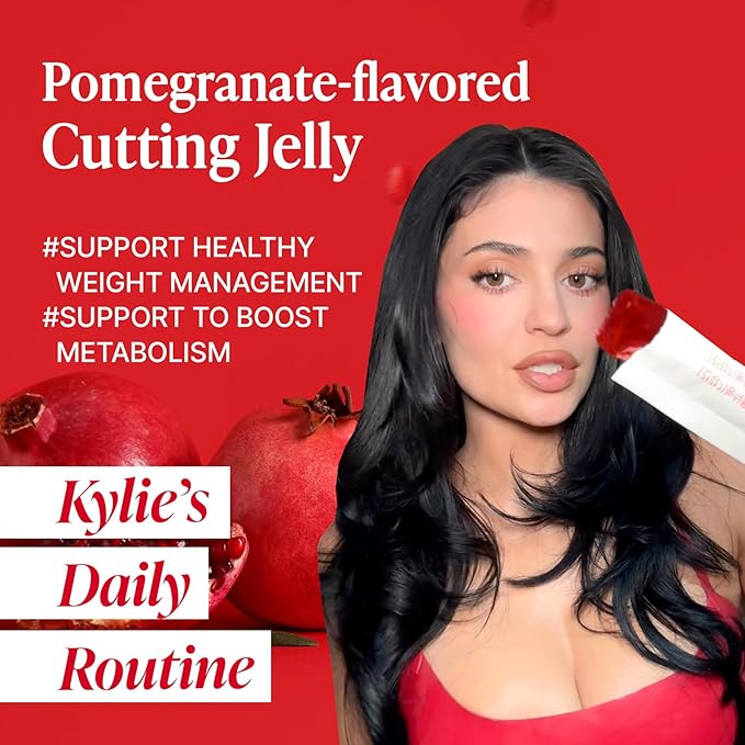 FOODOLOGY Coleology Cutting Stick Jelly, Pomegranate – Appetite Suppressant, Support Weight Management, Chia Seeds, Garcinia Cambogia HCA, Korean Dietary Supplement with Collagen – 10 Counts