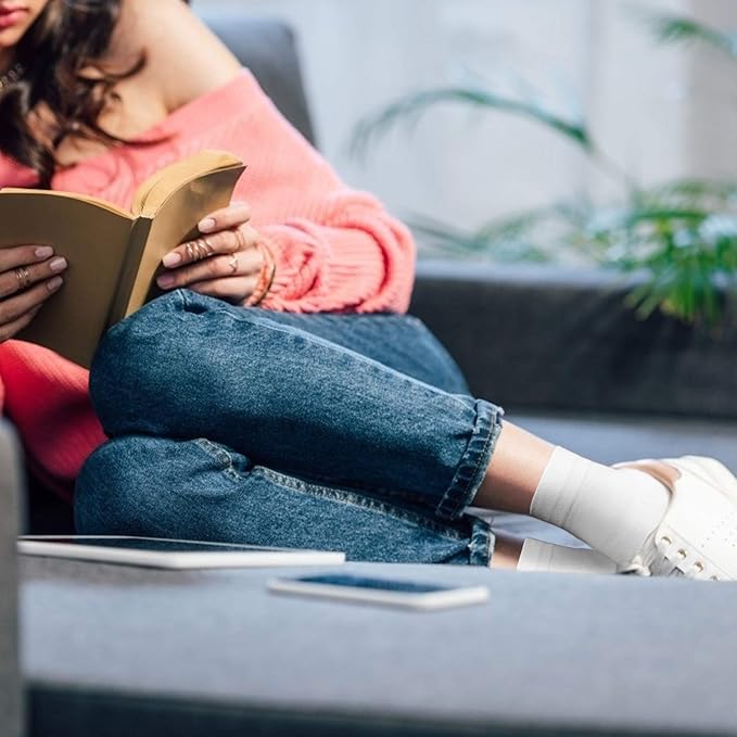 FGZ Women Thin Cotton Socks Soft Cozy Socks Cute Ankle Crew Socks 5 Pairs