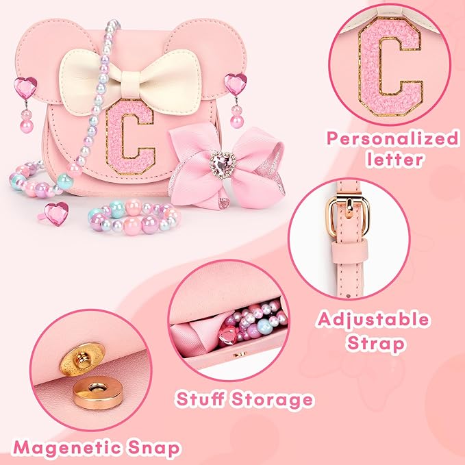 mibasies Toddler Purse Gifts for Girls: 3 Year Old Girl Gifts, Mouse Toys Purse Set