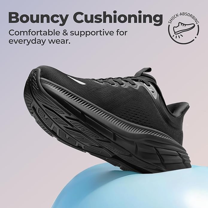 NORTIV 8 Women's Hands Free Slip On Walking Running Shoes Cushion Comfortable Tennis Shoes Non-Slip Workout Gym Sports Athletic Fashion Sneakers