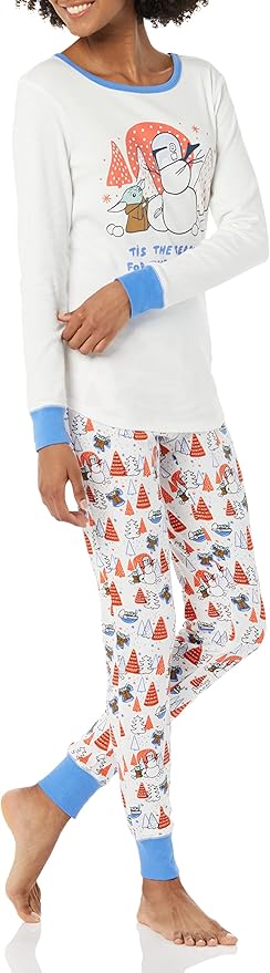 Amazon Essentials Disney | Marvel | Star Wars Women's Snug-Fit Cotton Pajama Sleepwear Sets