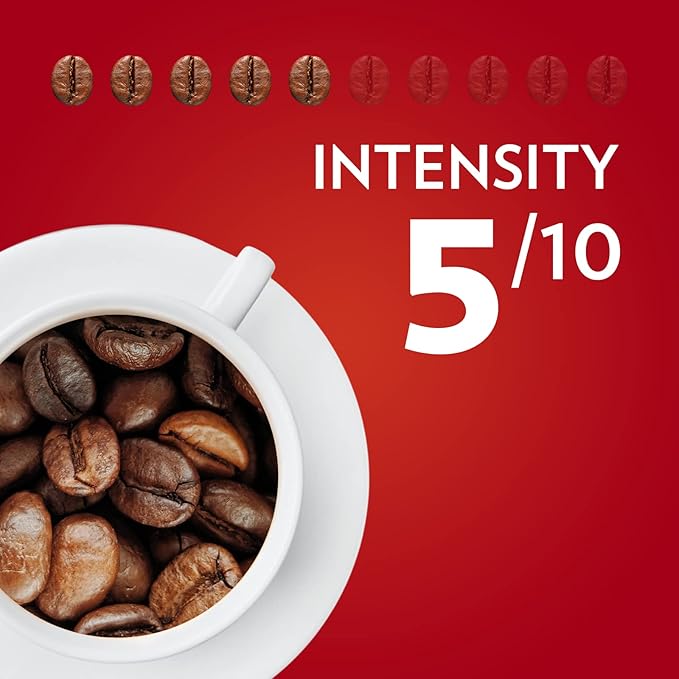 Lavazza Qualità Rossa Ground Coffee, Medium Roast, Arabica and Robusta Blend, 8.8 oz Brick