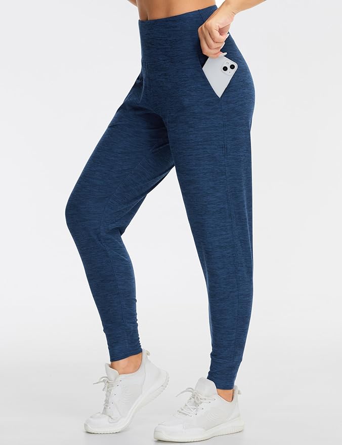 THE GYM PEOPLE Women's Joggers Pants Lightweight Athletic Leggings Tapered Lounge Pants for Workout, Yoga, Running