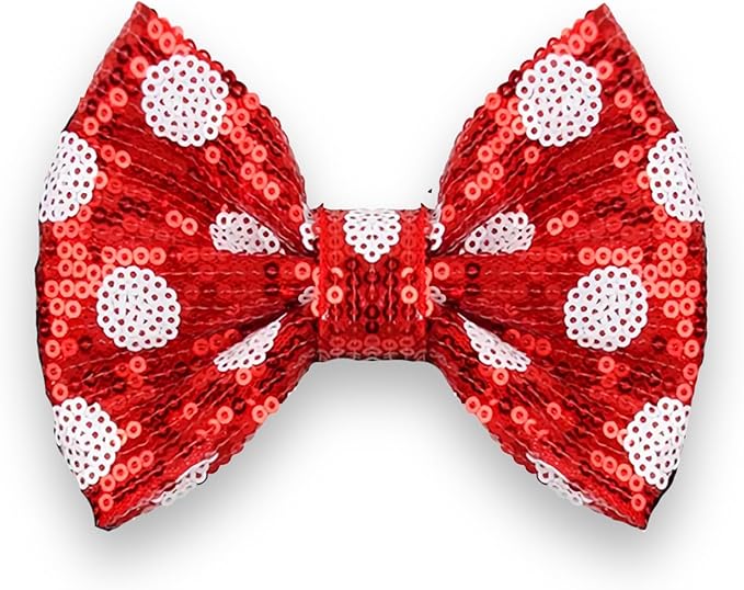 Sequin Mouse Ears Headbands for Women Girls Boys, Glitter Bows Headband for Kids Adults Birthday Party Costume Halloween