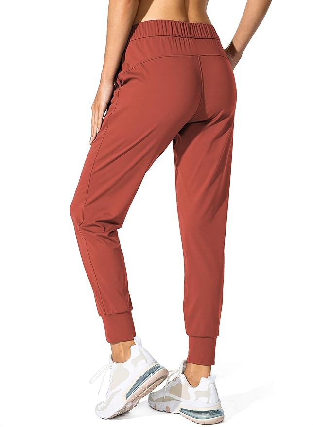 SANTINY Women's Joggers Pants Pockets Drawstring Running Sweatpants for Women Lounge Workout Jogging