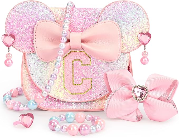mibasies Toddler Purse Gifts for Girls: 3 Year Old Girl Gifts, Mouse Toys Purse Set