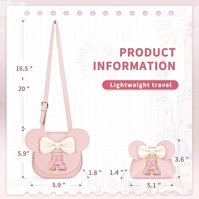 QLOVEA Toddler Purse Gifts for Girls, Little Girl Purse Kids Wallet Crossbody Bag, Birthday Gifts for 3 4 5 6 7 8 Year Old Girl (H, Purple)